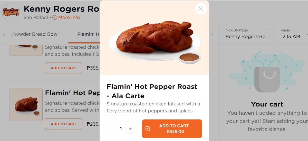 Menu Kenny Rogers Roasters - Roxas Blvd-6